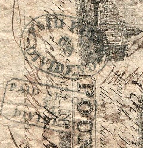 Gibbons & Williams 1 Pound 1st Sept. 1833 Bankruptcy Stamps.jpg