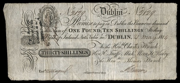 Ffrench's Bank 30 Shillings 21st May 1814.jpg