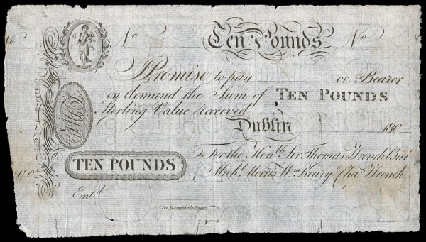 Ffrench's Bank 10 Pounds Unissued ca.1807-1808.jpg