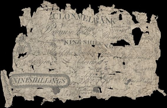 Clonmel Bank Solomon Watson & Co. 9 Shillings ca.1804.jpg