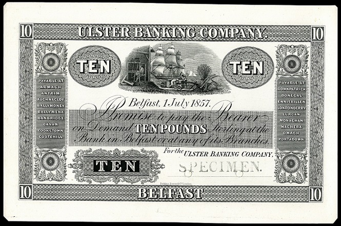 Ulster Bank 10 Pounds Proof 1st July 1857.jpg
