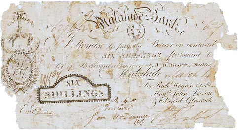 Malahide Bank 6 Shillings, 14 March 1803
