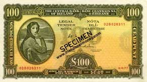 Lavery 100 Pound note