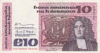 Central Bank of Ireland banknotes 1978-1981