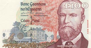 Central Bank of Ireland banknotes 1995–1997. Muiris S. Ó Conaill. P. Mullarkey