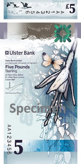 Ulster Bank 5 Pounds Specimen 2nd June 2017 J.Brown.jpg