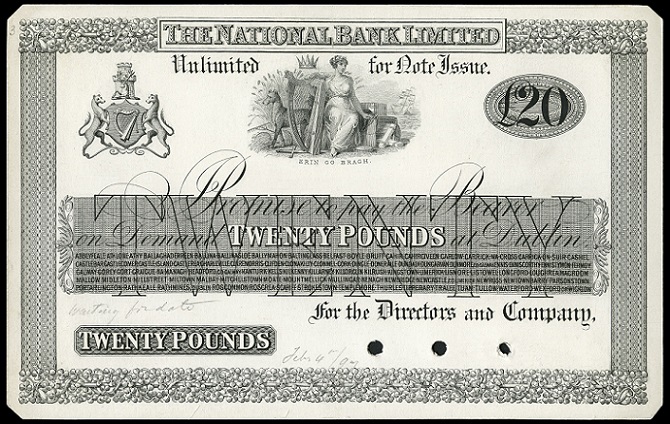 National Bank 20 Pounds Proof ca.1897.jpg