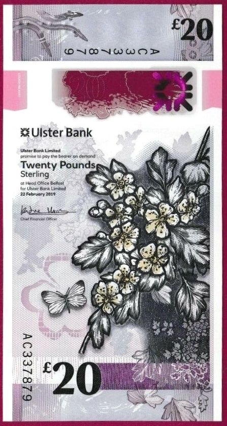 Ulster Bank 20 Pounds 22nd Feb. 2019 Katie Murray.jpg