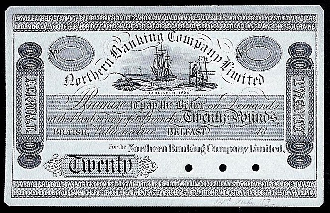 Northern Banking Compamy Limited 20 Pounds Proof ca.1883 46 Branches.jpg