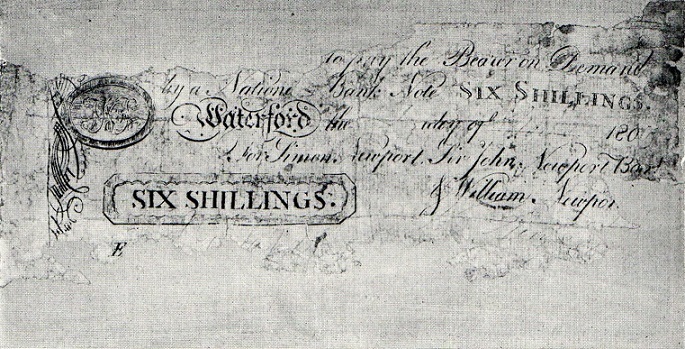 Simon Newport & Co. 6 Shillings Nov. 1800.jpg