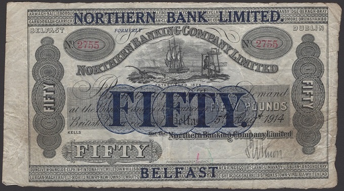 Northern Bank 50 Pounds 5th August 1914 S.W. Knox.jpg