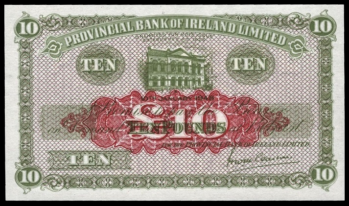 Provincial Bank 10 Pounds Proof 10th January 1948 Clarke.jpg
