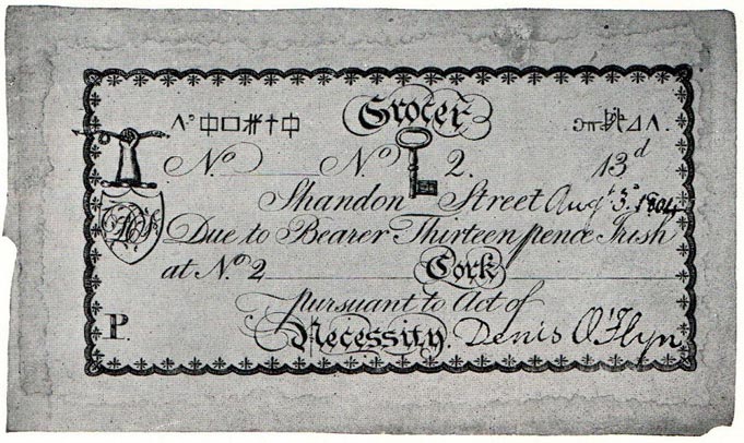Denis O'Flynn 13 Pence 4th August 1804.jpg