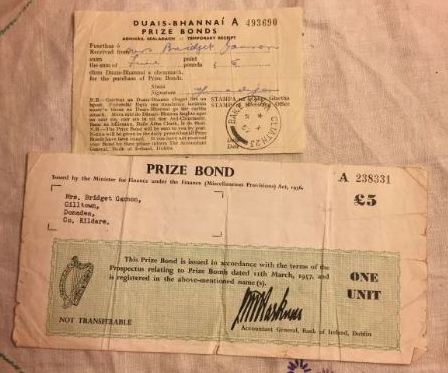 Prize Bond 5 Pounds March 1957 Issue.JPG