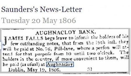 Aughnacloy Bank 1806 Notice.JPG