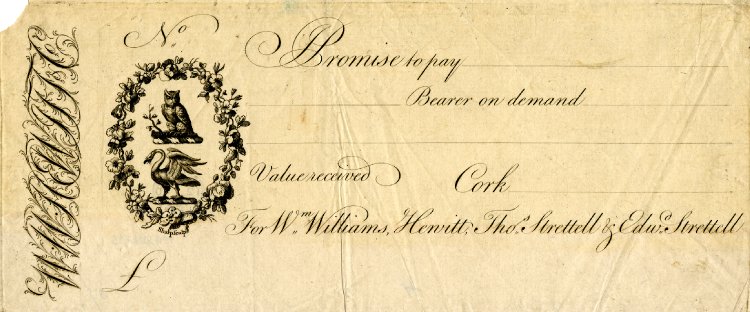 William Williams Hewitt & Co. Unissued Banknote ca.1776.jpg