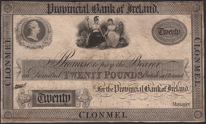 Provincial Bank of Ireland 20 Pounds Proof ca.1826-1837.jpg
