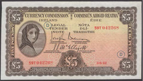 Lot-287.-Currency-Commission-Ireland,-£5,-5-June-1942.jpg