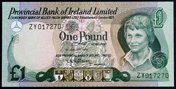 Provincial Bank 1 Pound Replacement 1st January 1979 F.H.H. Hollway.jpg