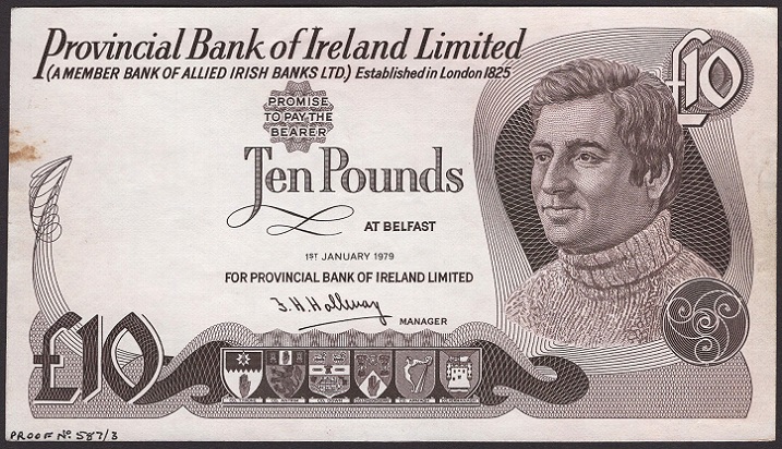 Provincial Bank of Ireland 10 Pounds  Proof 1st Jan. 1979 Hallway.jpg