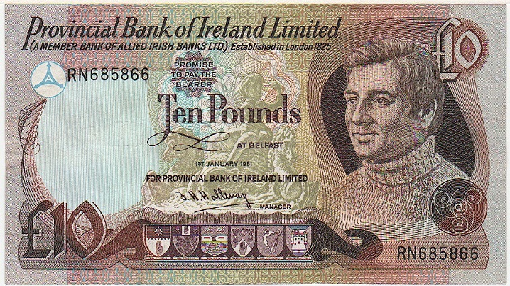 Provincial Bank of Ireland 10 Pounds 1st Jan 1981 Hallway.jpg