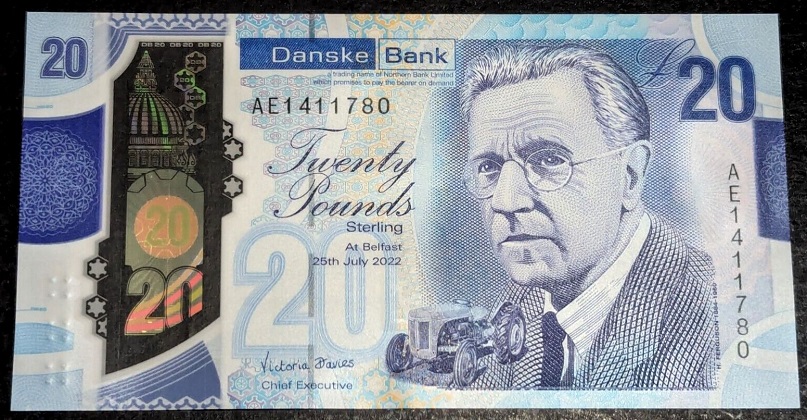 Danske Bank 20 Pounds 25th July 2022 Victoria Davies.jpg