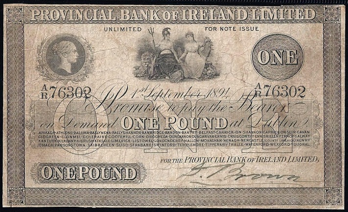Provincial Bank 1 Pound 1st September 1894 D.Brown.jpg