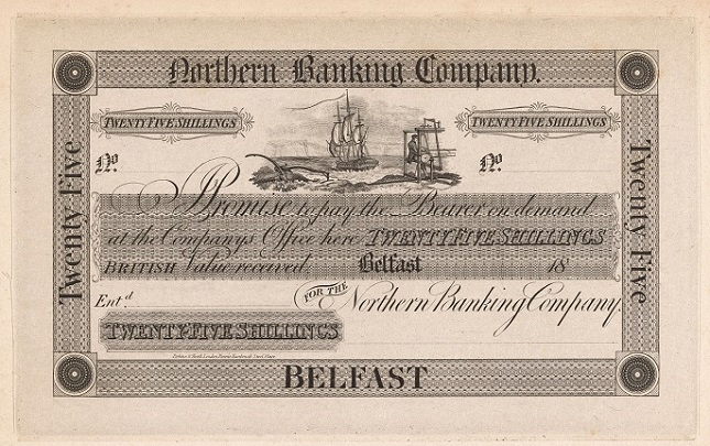 Northern Banking Company 25 Shillings Proof ca. 1825-1830.JPG