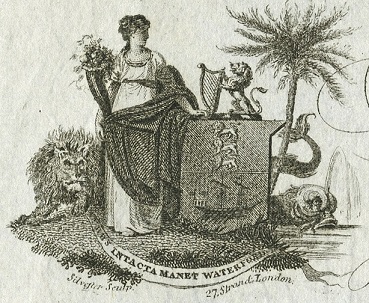 Roberts & Co. 1 Pound Vignette ca. 1807-1810.jpg