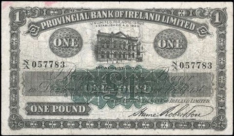 Provincial Bank 1 Pound 1st Aug 1930 Robertson.jpg