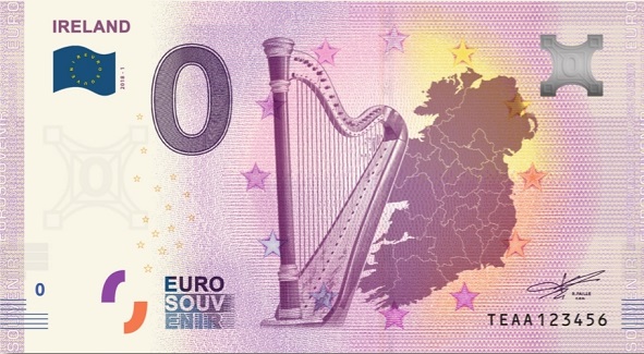 Zero Euro Ireland Souvenir ca. 2018.jpg