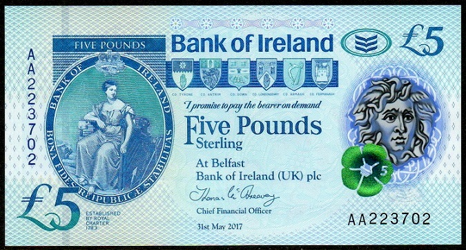 Bank of Ireland 5 Pounds 31st May 2017 McAreavey.jpg