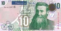 Danske Bank 10 Pounds Northern Irealnd