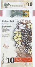 Ulster Bank 10 Pounds polymer
