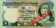 Provincial Bank of Ireland One Pound 1977