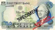 First Trust Bank 50 Pounds 1998
