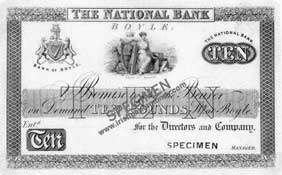 National Bank 10 Pounds Boyle