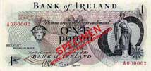 Bank of Ireland One Pound 1967