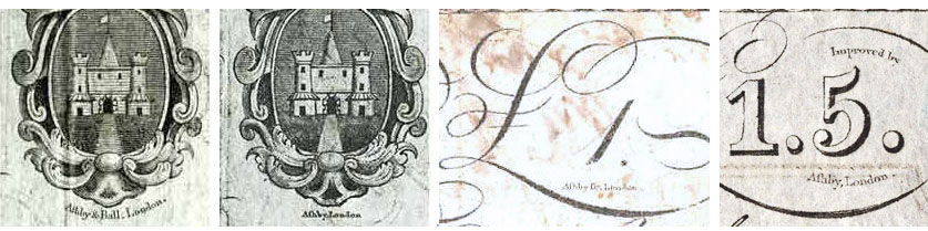 Maunsel banknotes Printer's imprints