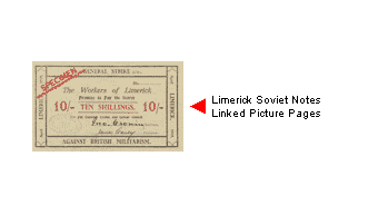 pictures of Limerick Soviet notes