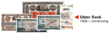 ulster bank northern ireland banknotes 1929