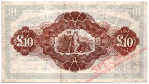 National Bank Northern Ireland Issue 10 Pounds