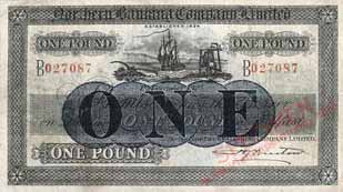 Northern Bank 1 Pound 1925