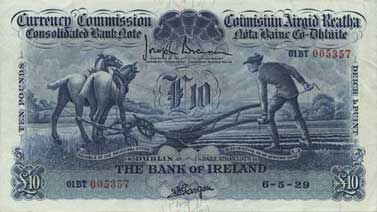 Bank of Ireland Ploughman notes