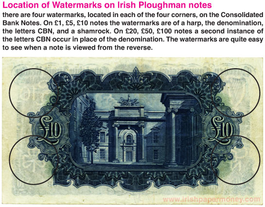 Watermark on Irish Ploughman pounds