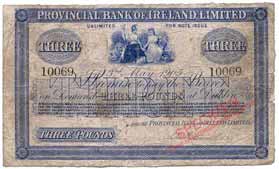 bank of ireland 1 pound 1869
