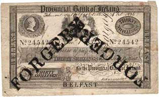 Provincial Bank of Ireland 30 Shillings
